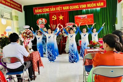 CHI BỘ TRƯỜNG MẦM NON BÌNH TRUNG LONG TRỌNG TỔ CHỨC ĐẠI HỘI CHI BỘ NHIỆM KỲ 2025 – 2027.