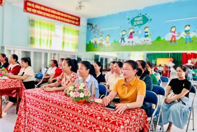 CHI BỘ TRƯỜNG MẦM NON BÌNH TRUNG, XÃ BÌNH SƠN TỔ CHỨC SINH HOẠT CHUYÊN ĐỀ QUÝ III/2025