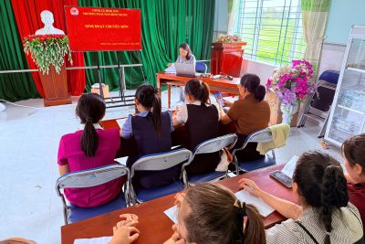 TRƯỜNG MẦM NON BÌNH TRUNG – XÃ BÌNH SƠN TỔ CHỨC TẬP HUẤN BỒI DƯỠNG CHUYÊN MÔN NĂM HỌC 2025 – 2026